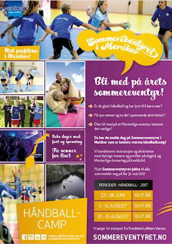 Delta på landets største håndballcamp i sommer?